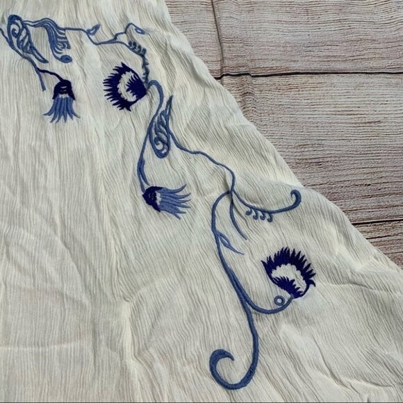 Free People White Adelaide Festival Slip Dress Size Xs - Picture 6 of 13